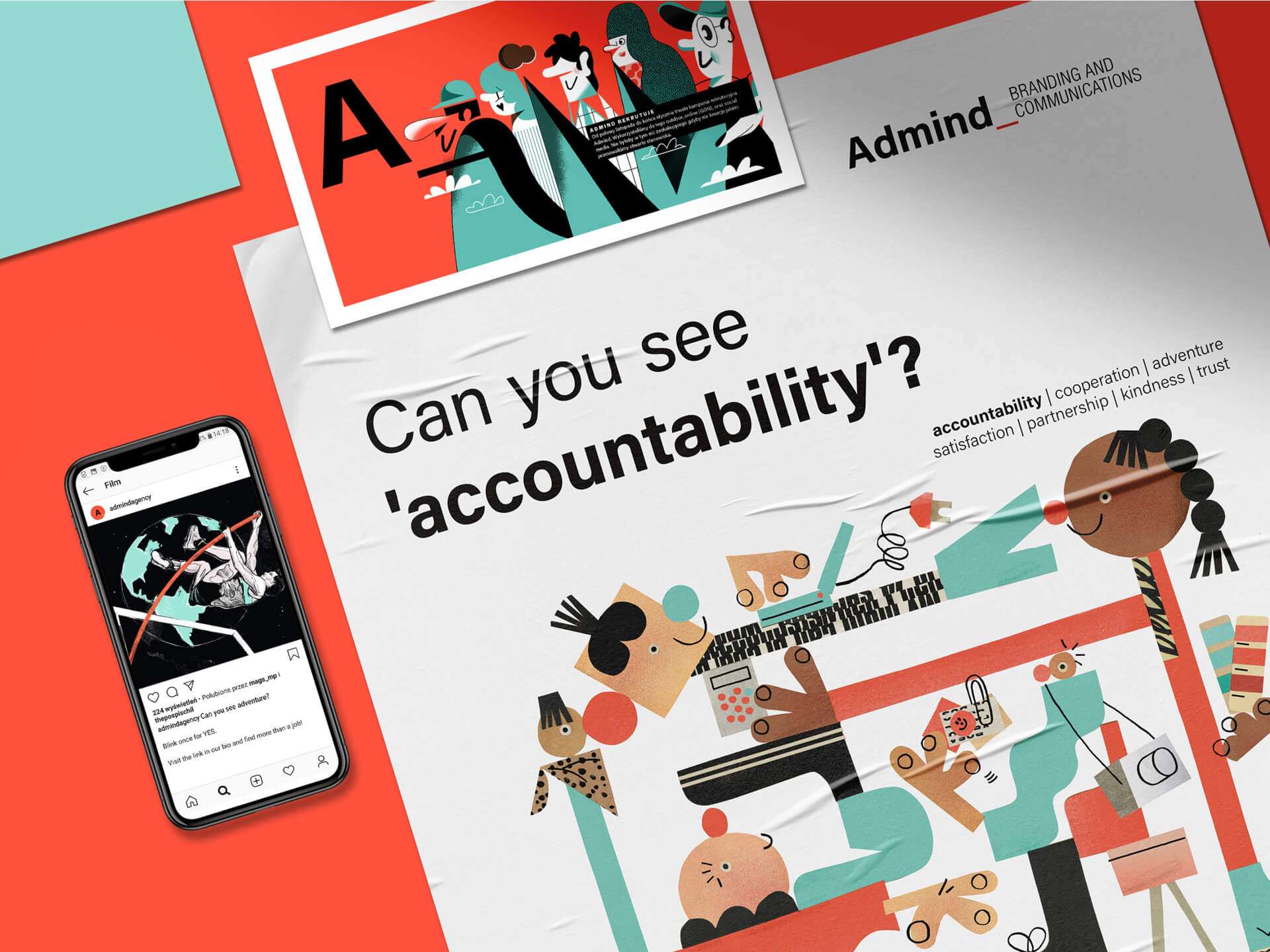 Kampania rekrutacyjna Admind