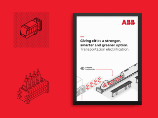 ABB rebranding visualisation