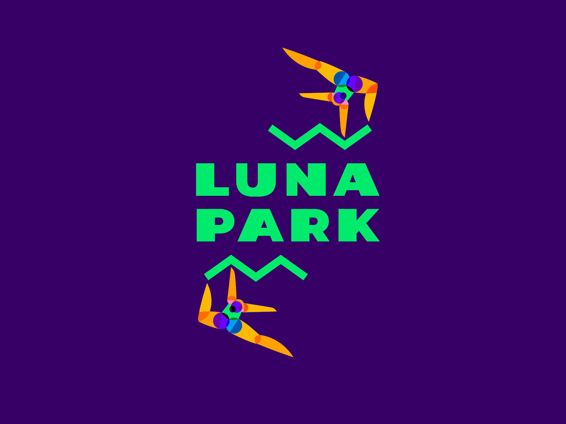 Lunapark visual identity