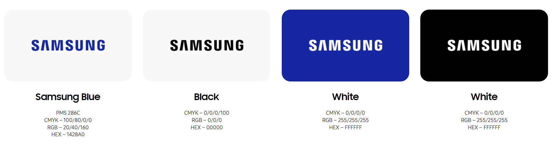 Samsung logo example