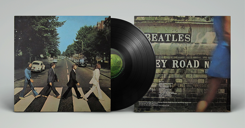 The Beatles - Abbey Road cover design