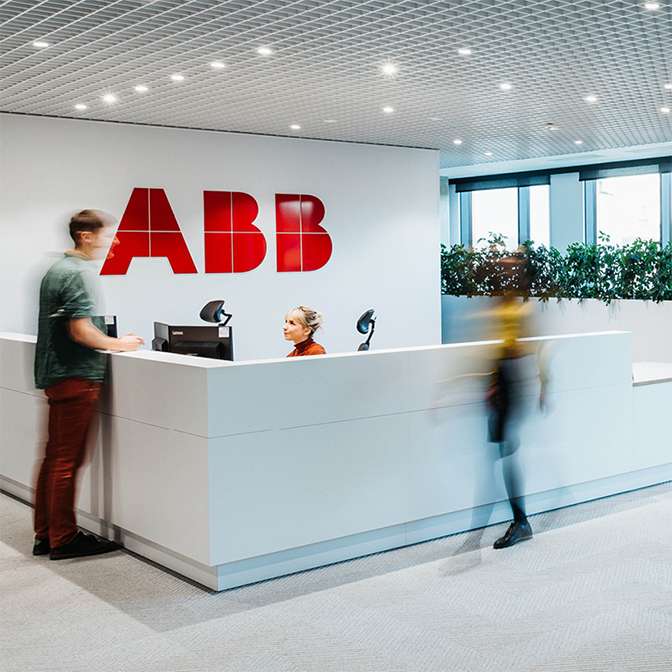 ABB: Wayfinding signage system