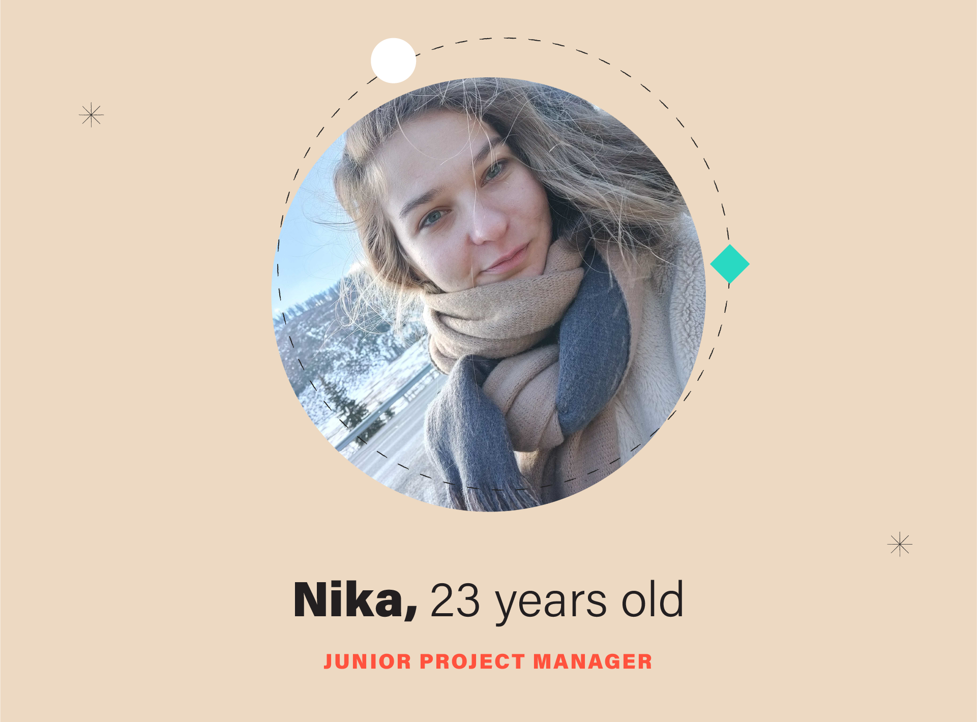 Nika - project manager in Admind's Odesa team