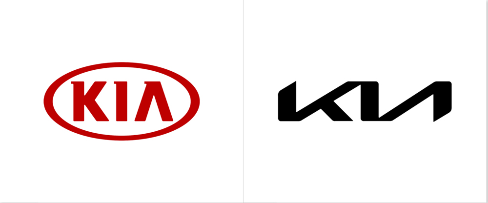 Kia logo rebranding
