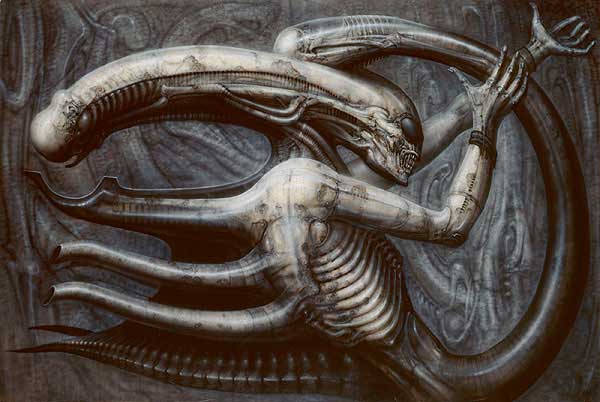 HR Giger Necronomicon and Biomechanical Nightmares - Admind