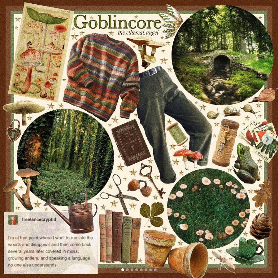 Wallpapers goblincore  Goblincore aesthetic wallpaper, Cottage core  wallpaper, Goblincore aesthetic