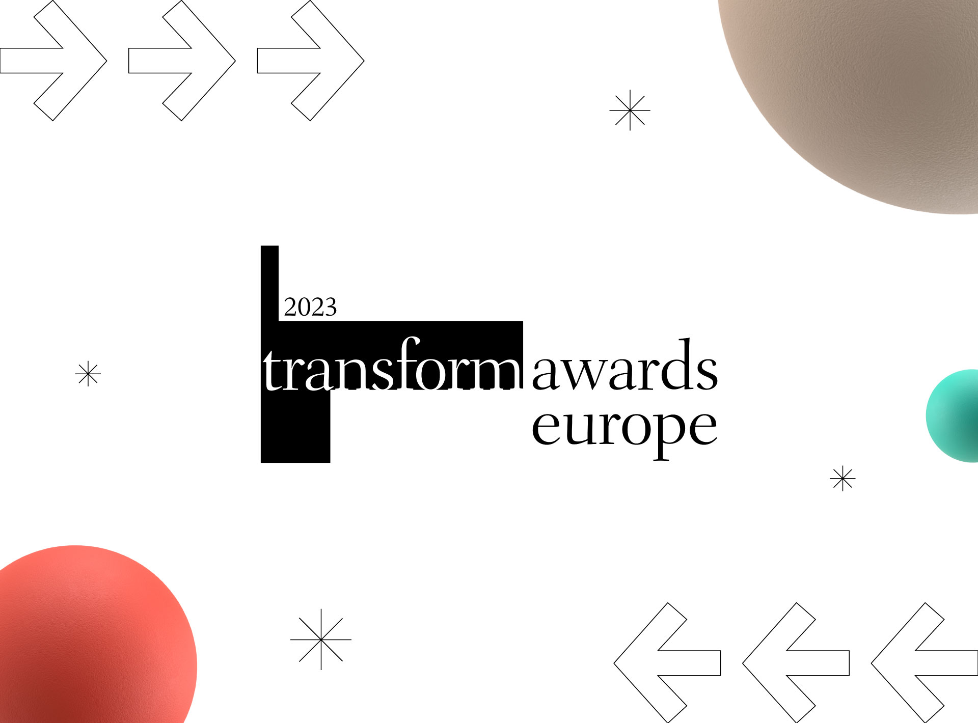 Two statues in Transform Awards Europe 2023 for Admind 