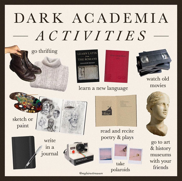 Dark Academia Outfits For 2024, Dark Academia Style Guide