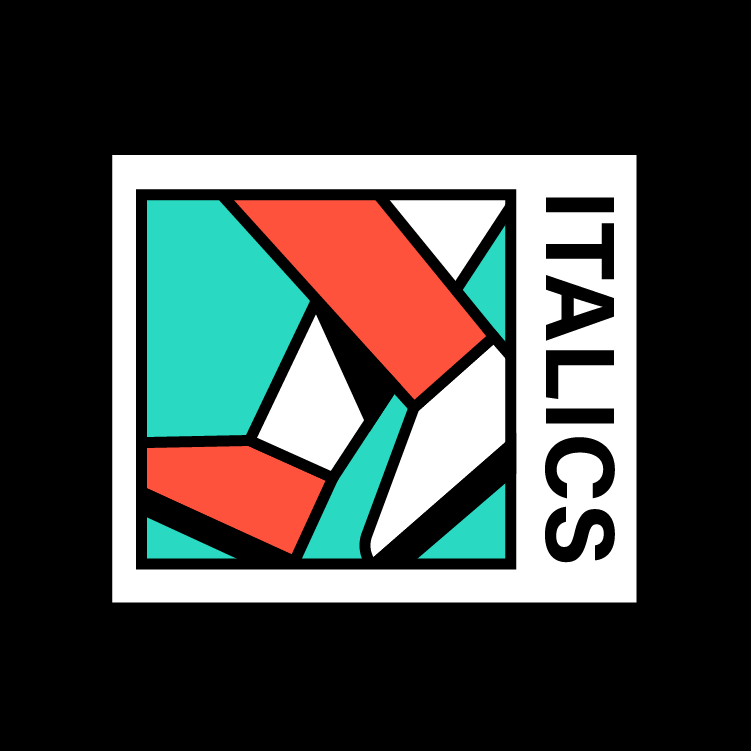 Italics project visuals