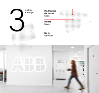 ABB office branding