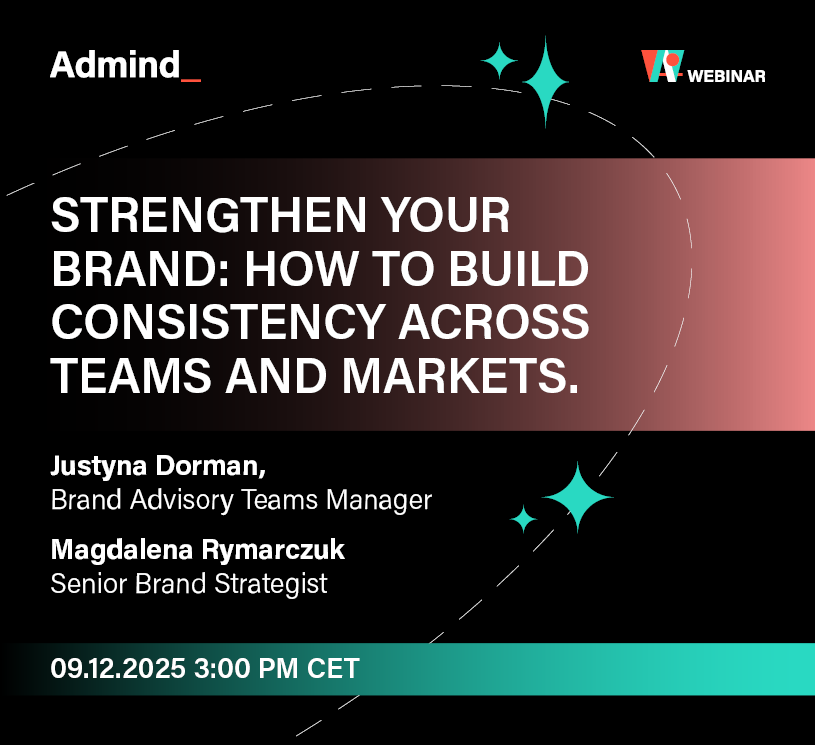 Webinar: “Strengthen your brand: How to build consistency across teams and markets.”