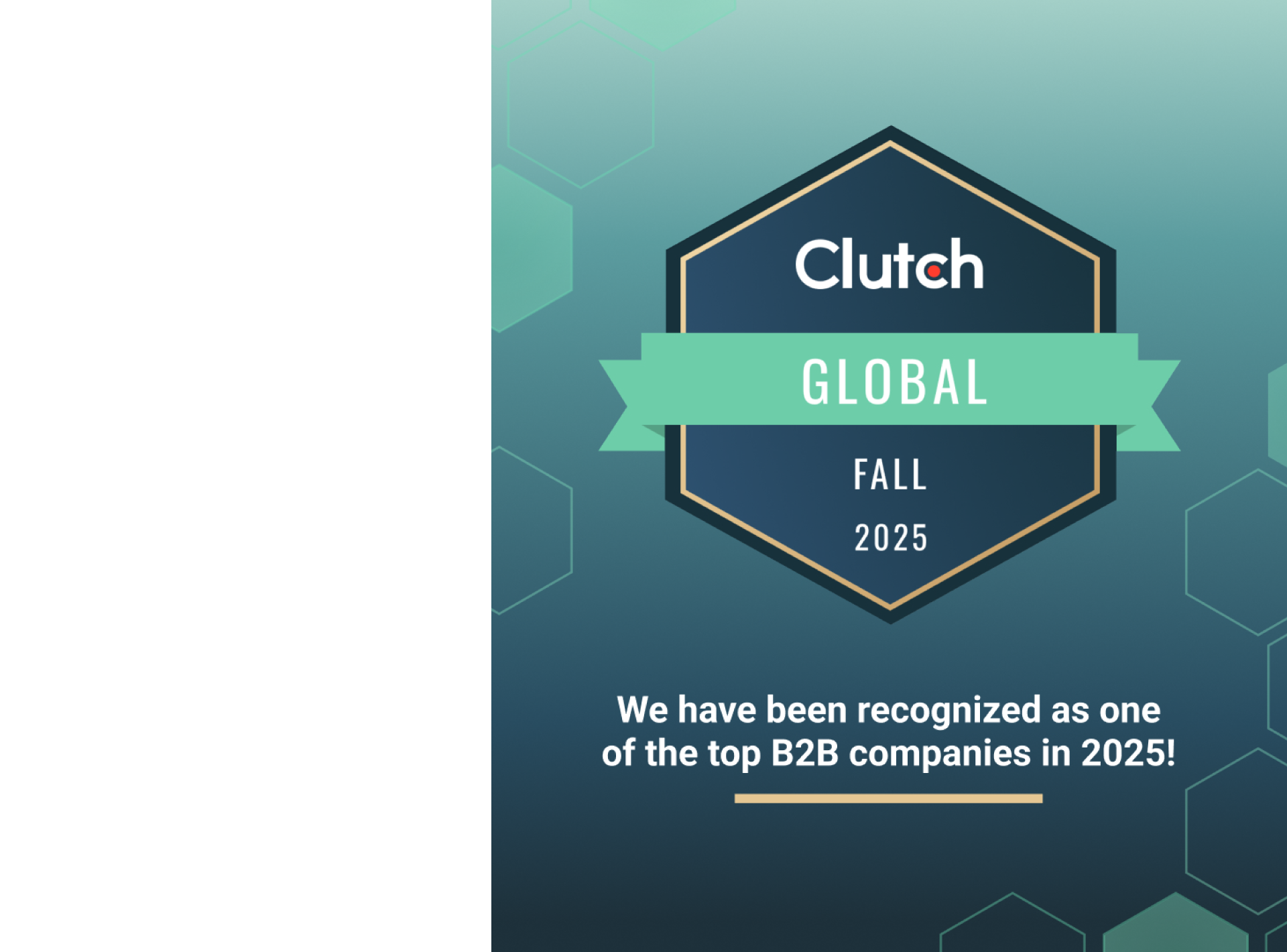 Admind named global winner in Clutch Fall 2025 Awards
